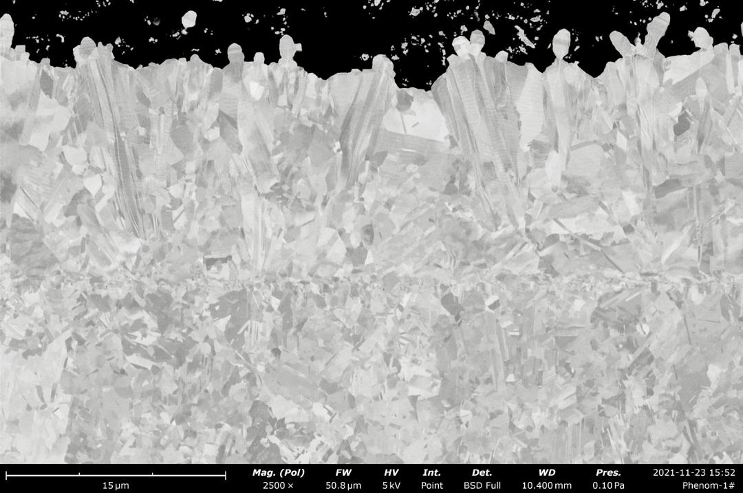 Electroplated copper crystals