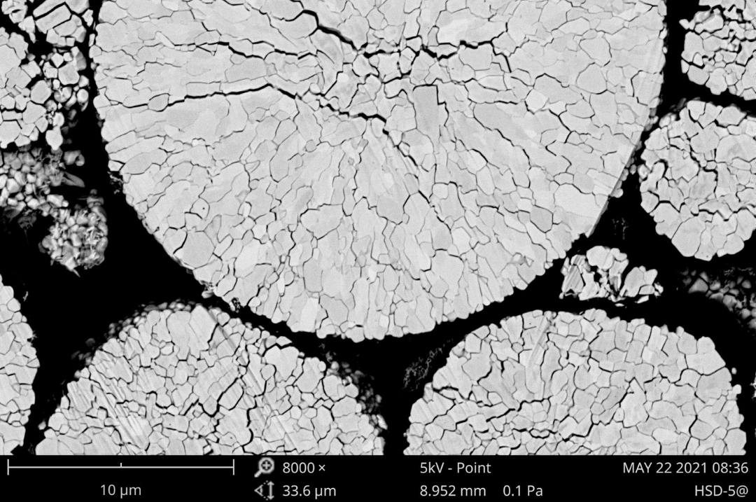 Cathode Electrode Cross-section