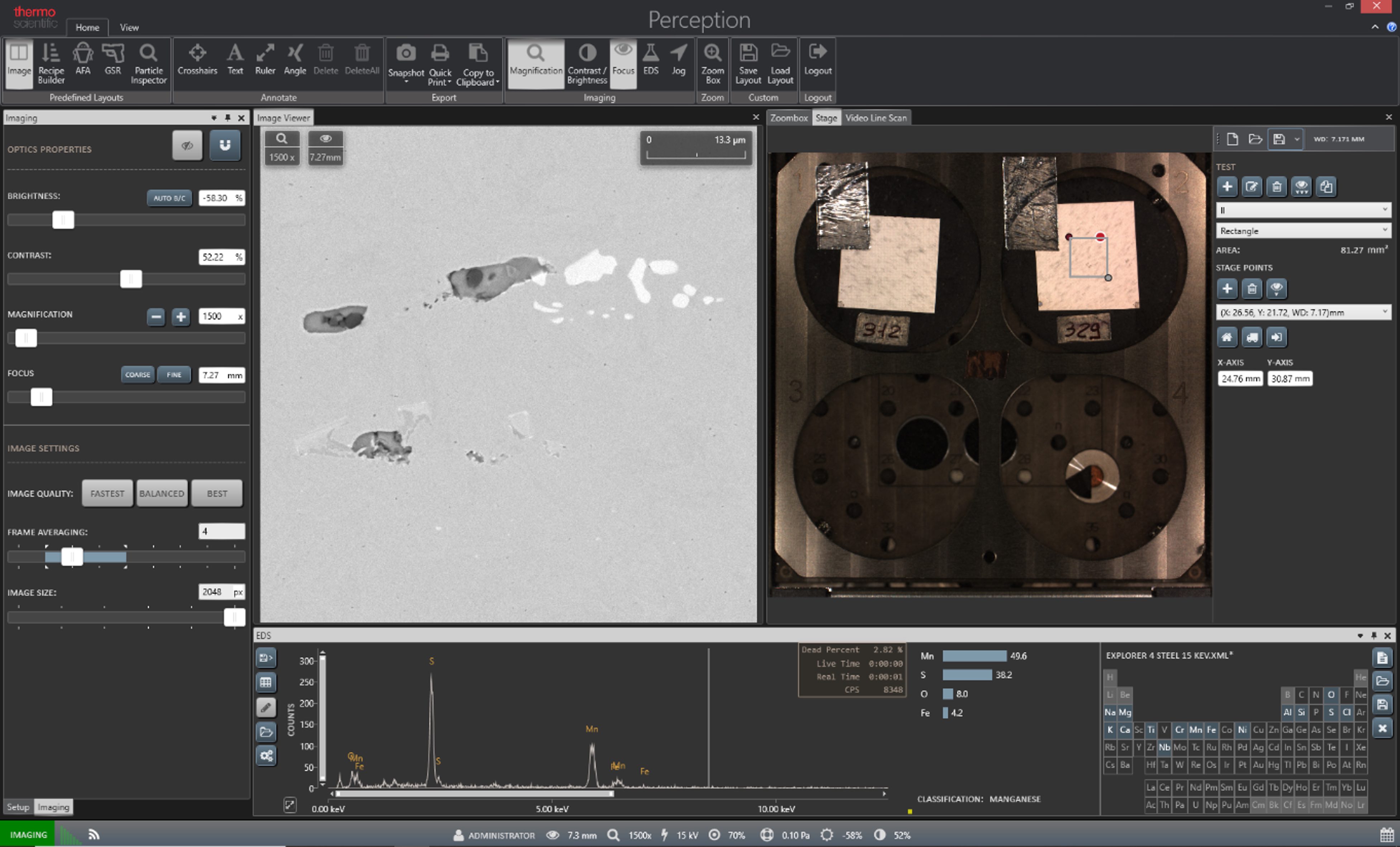 Dual system analysis