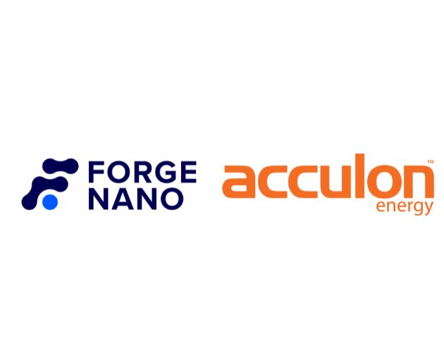 原子层沉积技术助力高性能电池生产——电池模块和电池组开发制造商 Acculon Energy 与 Forge Nano 合作