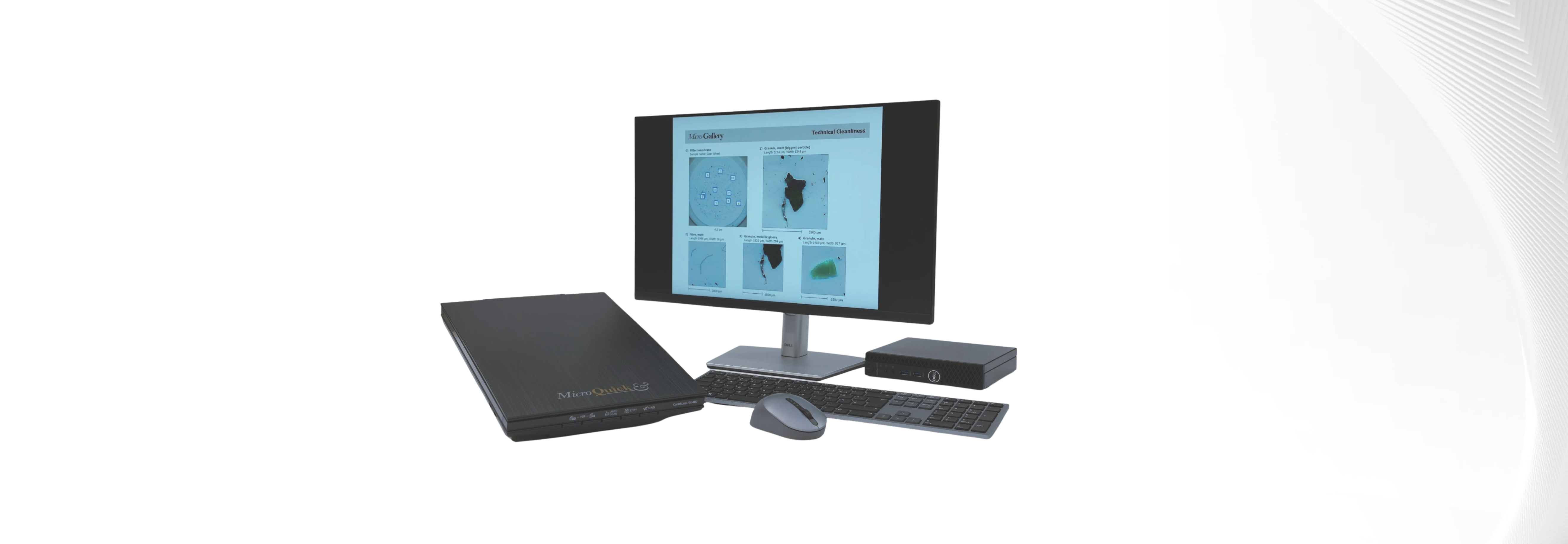 汽车零部件清洁度超快颗粒扫描仪