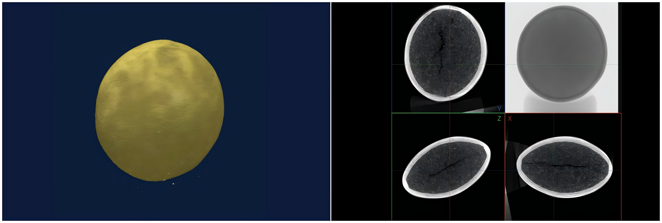 高分辨台式显微 CT 扫描布洛芬