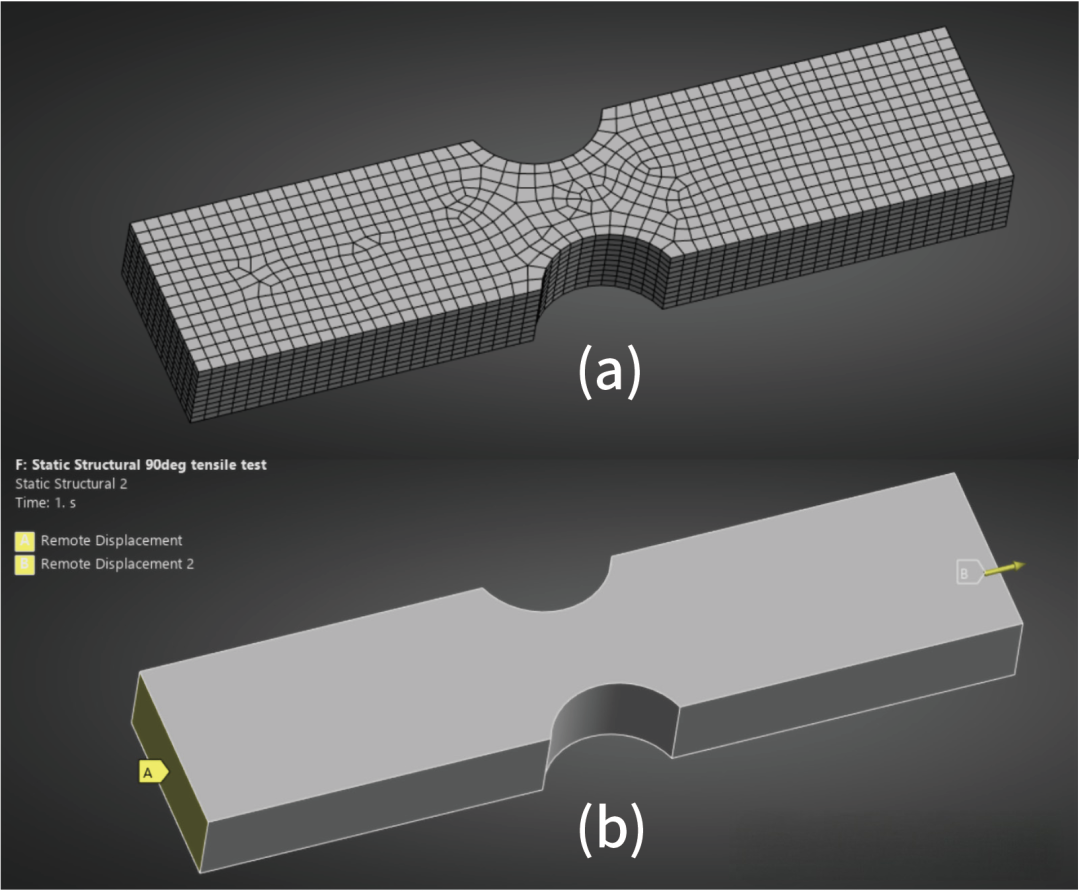 SFRC 建模的网格与拉力设置